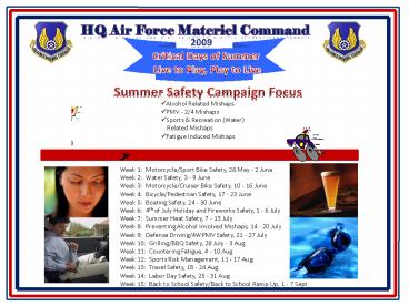 Alcohol Related Mishaps