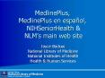 MedlinePlus, MedlinePlus en espa PowerPoint PPT Presentation