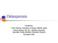 Osteoporosis PowerPoint PPT Presentation