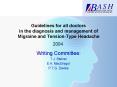 Guidelines for all doctors in the diagnosis and management of Migraine and Tension-Type Headache PowerPoint PPT Presentation