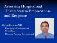 Assessing Hospital and Health System Preparedness and Response PowerPoint PPT Presentation