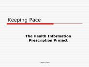 The Health Information Prescription Project