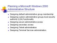 Planning%20a%20Microsoft%20Windows%202000%20Administrative%20Structure
