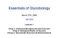 Essentials of Glycobiology March 27th, 2008 Ajit Varki PowerPoint PPT Presentation