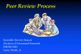 Peer Review Process PowerPoint PPT Presentation