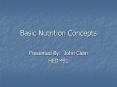 Basic Nutrition Concepts PowerPoint PPT Presentation