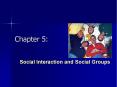 Social Interaction and Social Groups PowerPoint PPT Presentation