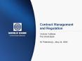 Contract Management and Regulation PowerPoint PPT Presentation
