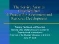 The Service Array in Child Welfare: A Process for Assessment and Resource Development PowerPoint PPT Presentation
