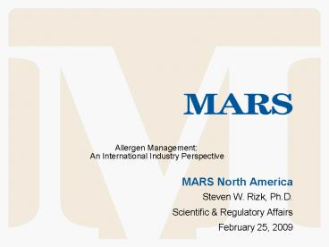 MARS North America