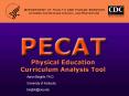 Physical Education Curriculum Analysis Tool PowerPoint PPT Presentation