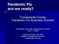 Pandemic Flu are we ready PowerPoint PPT Presentation