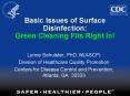 Basic Issues of Surface Disinfection: Green Cleaning Fits Right In PowerPoint PPT Presentation