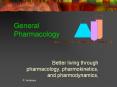 General Pharmacology PowerPoint PPT Presentation