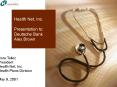 Health Net, Inc. Health Plans Positioned for Profitable Growth PowerPoint PPT Presentation