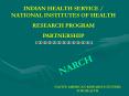 INDIAN HEALTH SERVICE NATIONAL INSTITUTES OF HEALTH PowerPoint PPT Presentation