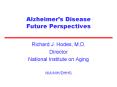 Alzheimers Disease Future Perspectives PowerPoint PPT Presentation
