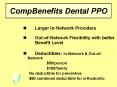 CompBenefits Dental PPO