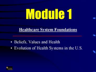 PPT – Module 1 PowerPoint presentation | free to view - id: 4af6a-NmNhN