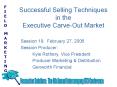 Successful Selling Techniques in the Executive Carve-Out Market PowerPoint PPT Presentation
