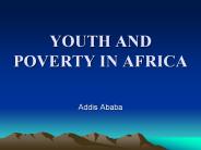 YOUTH AND POVERTY IN AFRICA