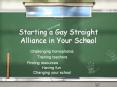 Starting a Gay Straight Alliance in Your School PowerPoint PPT Presentation
