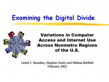 Examining the Digital Divide