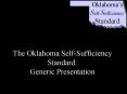 The Oklahoma SelfSufficiency Standard: Generic Presentation PowerPoint PPT Presentation