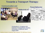 Towards a Transport Therapy: