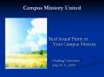 Campus Ministry United PowerPoint PPT Presentation