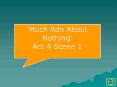 Much Ado About Nothing PowerPoint PPT Presentation