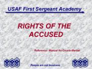 USAF First Sergeant Academy
