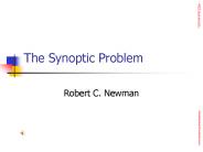 The Synoptic Problem
