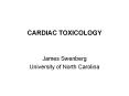 CARDIAC TOXICOLOGY PowerPoint PPT Presentation