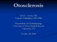 Otosclerosis PowerPoint PPT Presentation