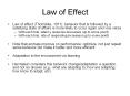 Law of Effect PowerPoint PPT Presentation
