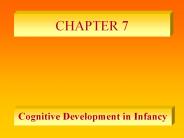 Cognitive Development in Infancy
