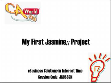 My First Jasmineii Project