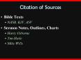 Citation of Sources PowerPoint PPT Presentation