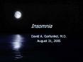 Insomnia PowerPoint PPT Presentation