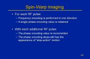Spin-Warp Imaging