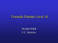 Towards Human Level AI PowerPoint PPT Presentation