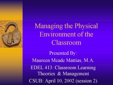 presentation player overlay