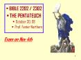 BIBLE 2202 2302 PowerPoint PPT Presentation