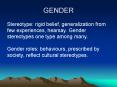 GENDER PowerPoint PPT Presentation