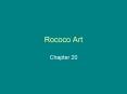 Rococo Art PowerPoint PPT Presentation
