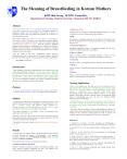 The Meaning of Breastfeeding in Korean Mothers  KIM Shin-Jeong, JEONG Geum-Hee, Department of Nursing, Hallym University, Chunchon,200-702, KOREA PowerPoint PPT Presentation