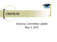 OMHSAS PowerPoint PPT Presentation