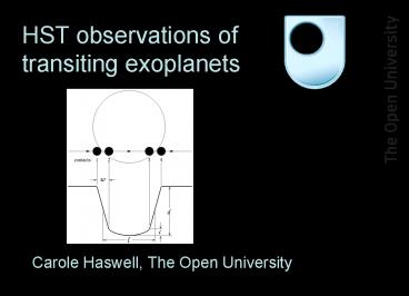 Carole Haswell, The Open University