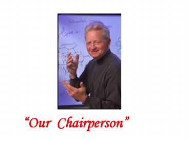 Our Chairperson